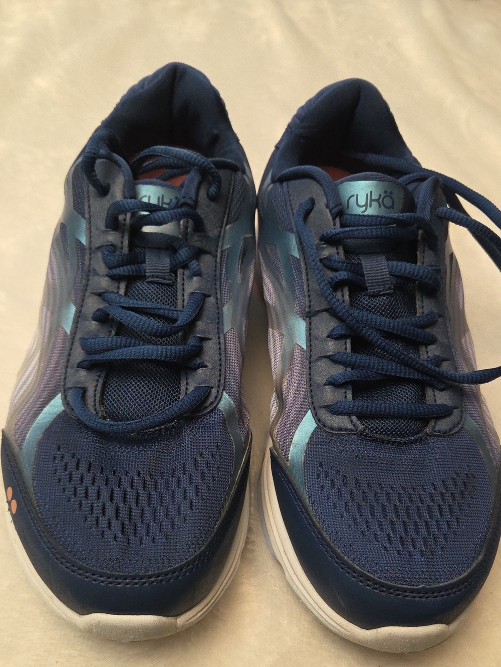 Ryka Navy with Teal Accent Women's Athletic Sneakers